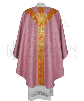 Gold Semi Gothic Chasuble model 114