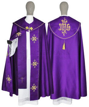 Purple Gothic Cope IHS model 023