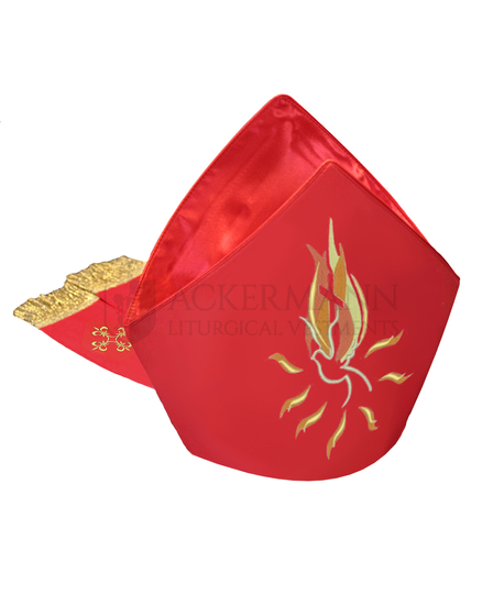 Bishops Mitre Holy Spirit for Pentecost Sunday