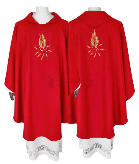 Gothic Chasuble Holy Spirit for Pentecost Sunday