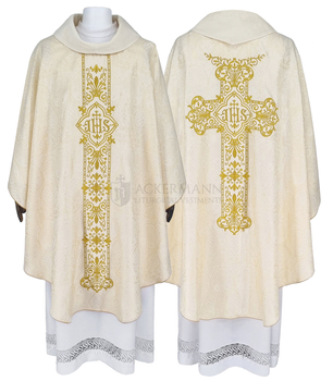 Gothic Chasuble with matching stole model 312
